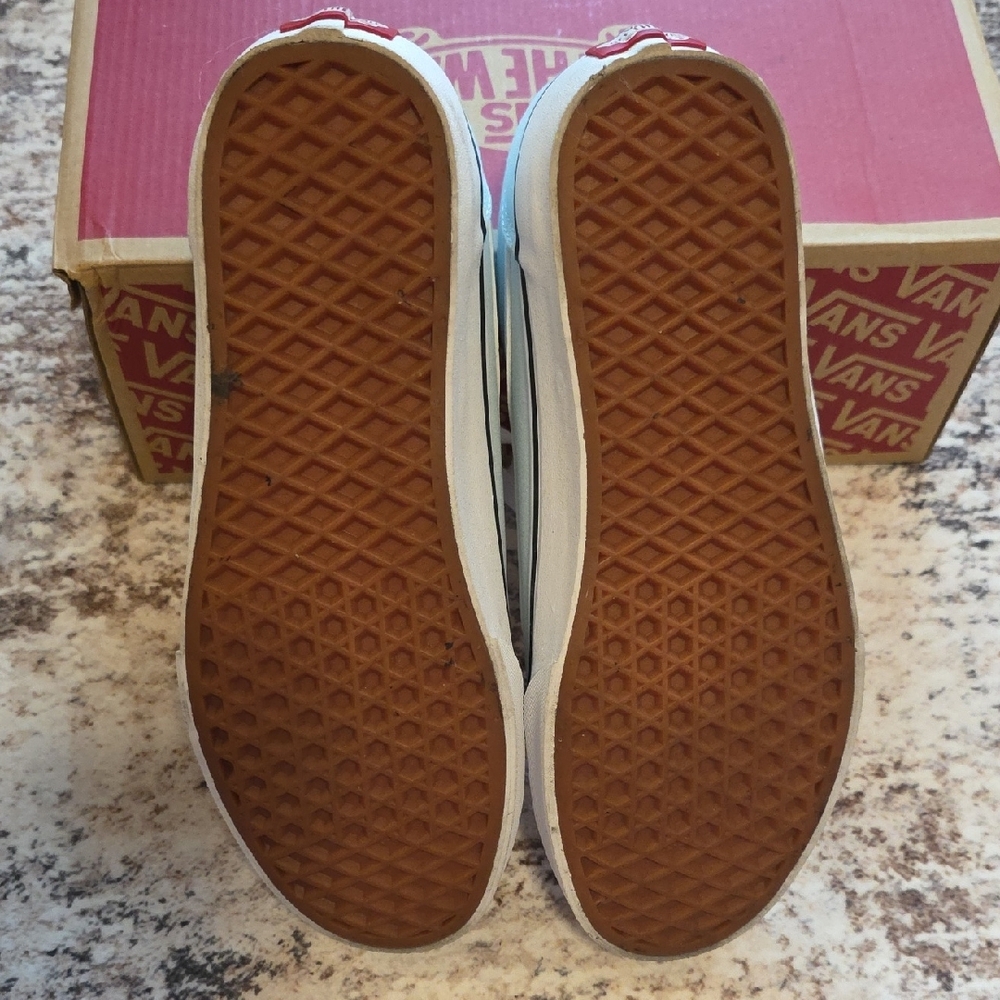 Vans Women's Sky Blue Sneakers - Picture 8 of 8